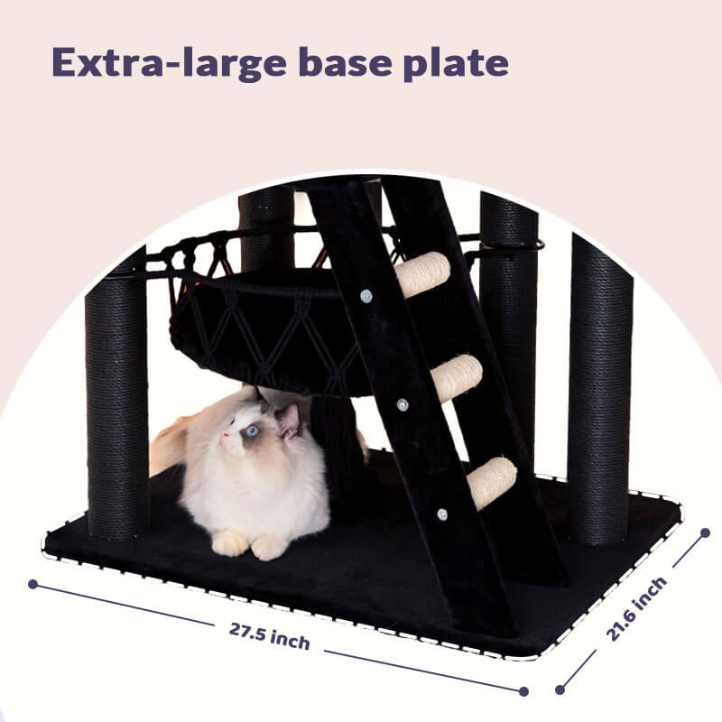 Nightfall Cat Tree, extra-large base.