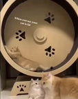 Paws and Fish Cat Wheel