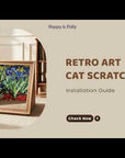 Retro Art Cat Scratcher