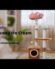 49" Vertical Ice Cream Medium-Sized Multi-Cat Tree