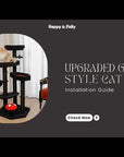 Upgraded Gothic Style Cat Tree