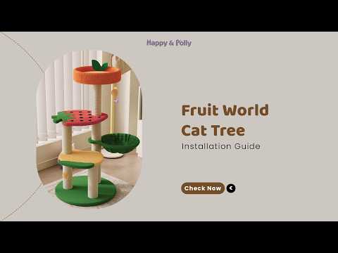 Fruit World Cat Tree
