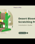 Desert Bloom Cactus Scratcher