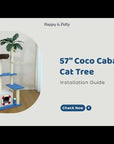 57" Coco Cabana Cat Tree