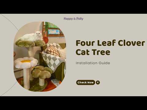 Four Leaf Clover Cat Tree