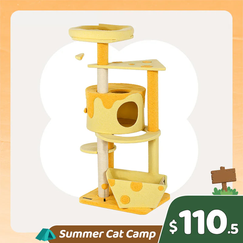 Summer Cat Camp Sale - Flower Shape Cat Bowl