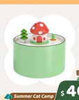 Summer Cat Camp Sale - Mushroom Cat Scratcher