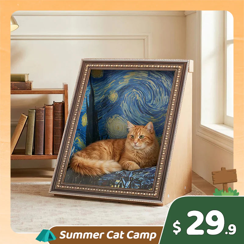 Summer Cat Camp Sale - Coffee Cup Cat Tree
