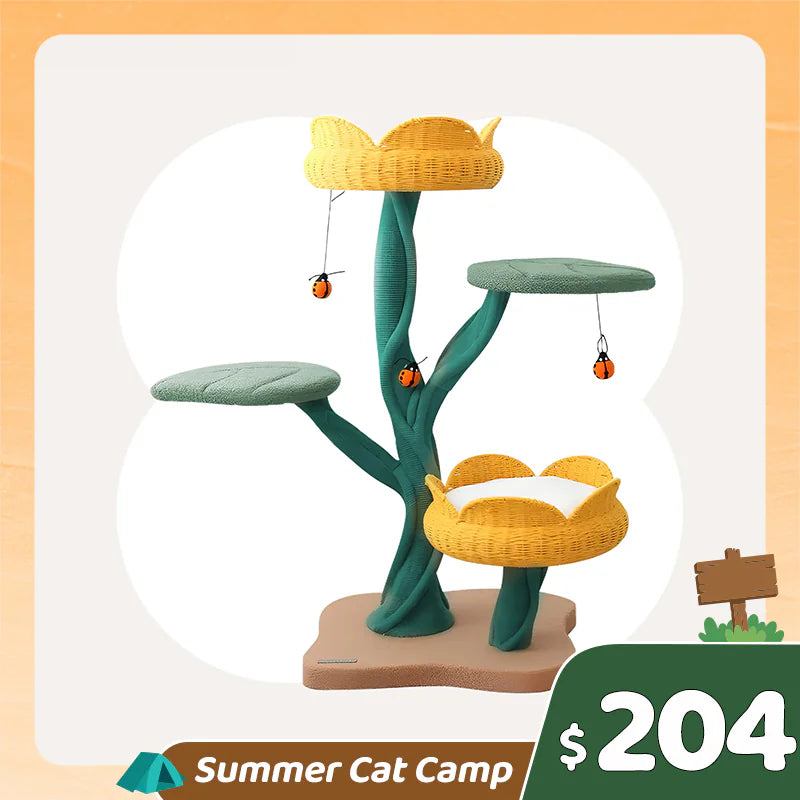 Summer Cat Camp Sale - Summer Beach Lounge Cat Bed