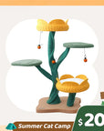 Summer Cat Camp Sale - Summer Beach Lounge Cat Bed