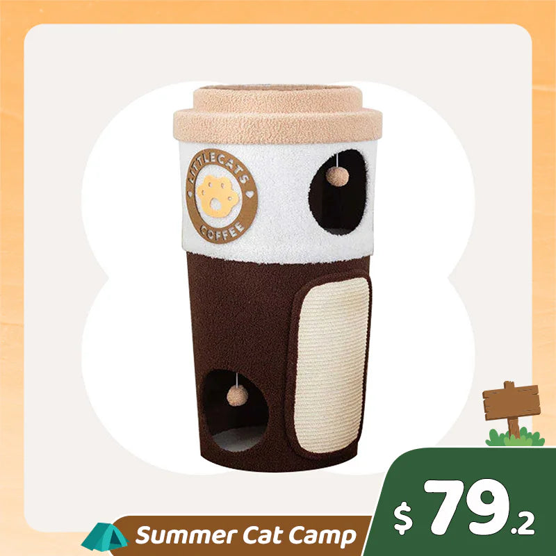 Summer Cat Camp Sale - Flying Heart Cat Scratcher