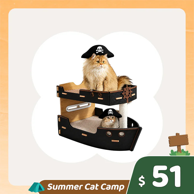Summer Cat Camp Sale - 50.8'' Carnivorous Blossom Cat Tree Max