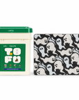 Happy & Polly Tofu & Cassava Cat Litter 20lb Bucket with Gothic Style Cat Litter Mat — Style C — white background