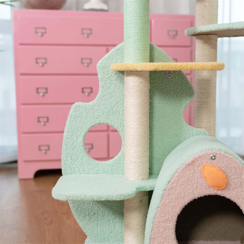 Details of the Upgraded Wonderland Cat Tree-XL