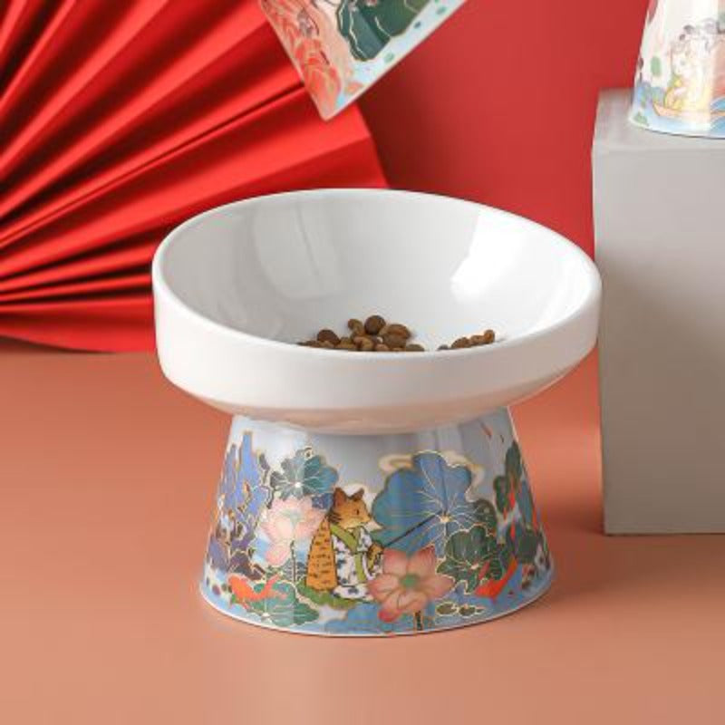 Naughty Cat Ceramic Bowl