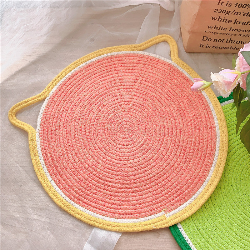 Cat Ear Shaped Cat Scratching Pad