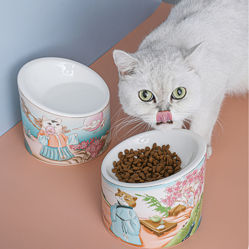 Wonderland Cat Bowl