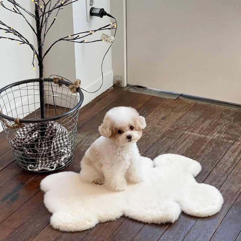 Bear Shaped Cat Mat Carpet