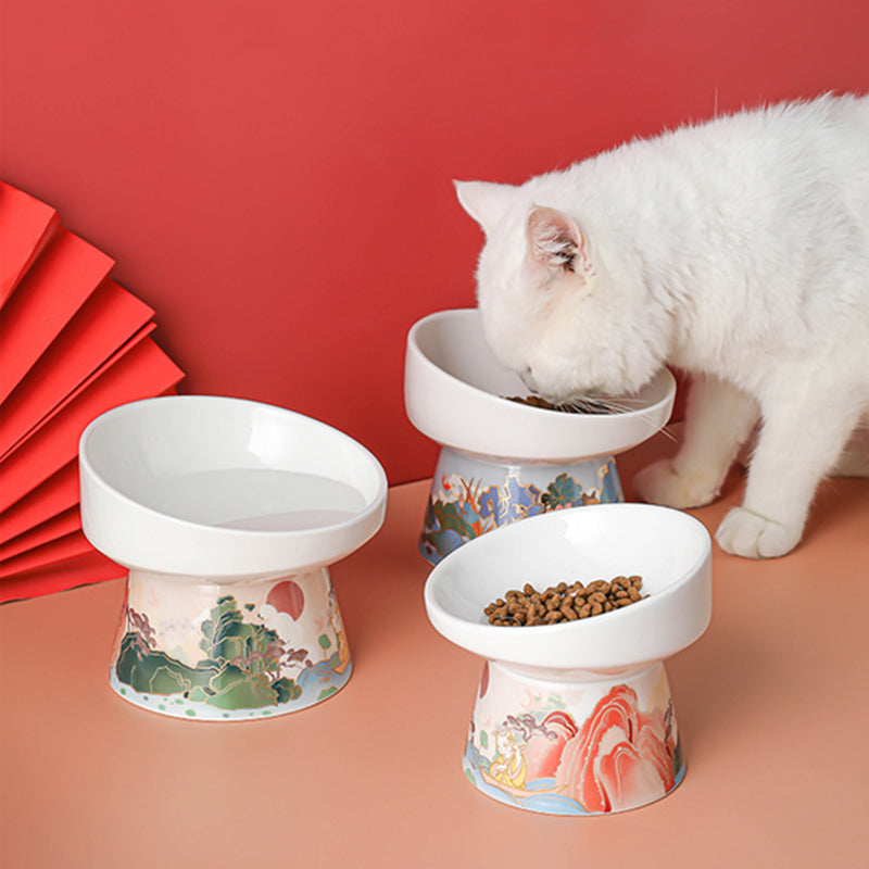 Naughty Cat Ceramic Bowl