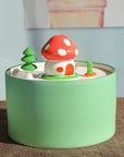 Mushroom House Water Fountain