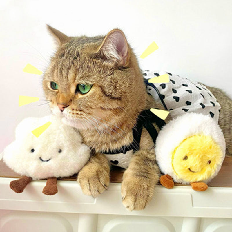 Plush Adorable Cat Toy Set