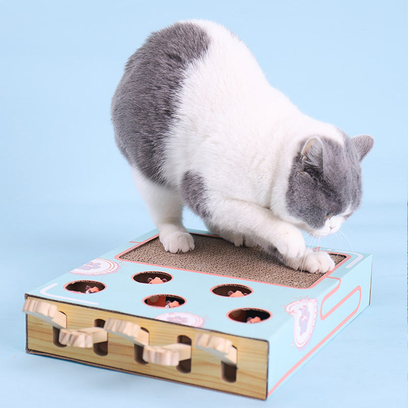 Interactive Hit Hamster Cat Toy