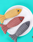 3 Fish Catnip Cat Toy Set