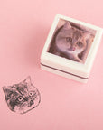 Custom Pet Portrait Stamp