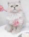 Pink Camellia Cat Harnesses