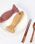 3 Fish Catnip Cat Toy Set