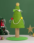 Christmas Tree Cat Scratcher Front View