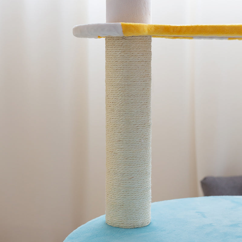 Sisal post detail on the Crab Cat Tree.