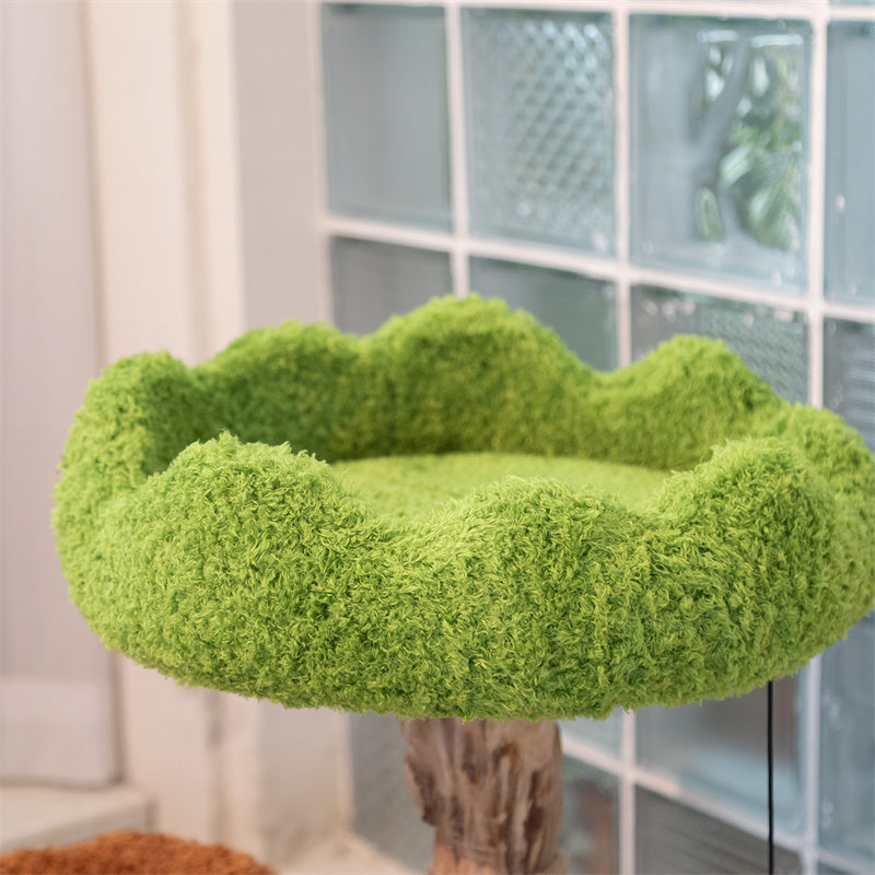 Stylish Catnap Stump Cat Tree Happy & Polly